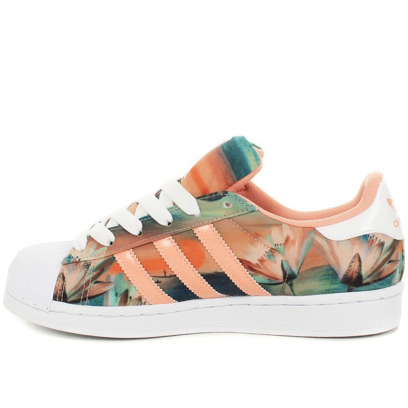 adidas chaussure femme fleur